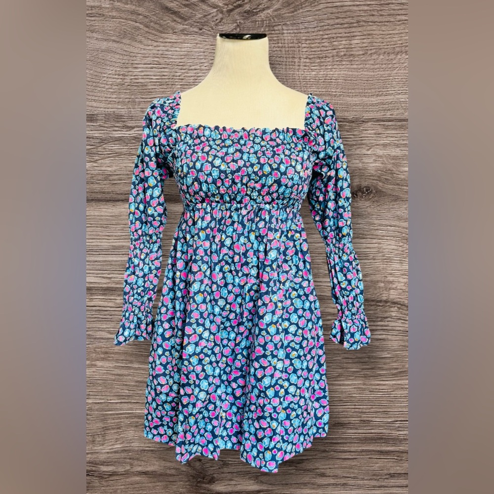 Like new! Lilly Pulitzer Beyonca babydoll dress in the "Spotted in the Wild"